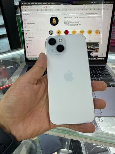 IPhone 15, Б/у, 128 ГБ, Белый, 89 % at lalafo.kg IPhone 15, Б/у, 128 ГБ, Белый, 89 %