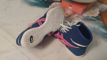 Борцовки (рестлинг/самбо/грэпплинг) - Высокая модель с шнуровкой для at lalafo.kg Борцовки (рестлинг/самбо/грэпплинг) - Высокая модель с шнуровкой для