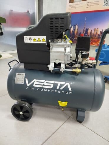 Компрессор 50 литр. Компрессор VESTA модель VST2050-50 используется at lalafo.kg Компрессор 50 литр. Компрессор VESTA модель VST2050-50 используется