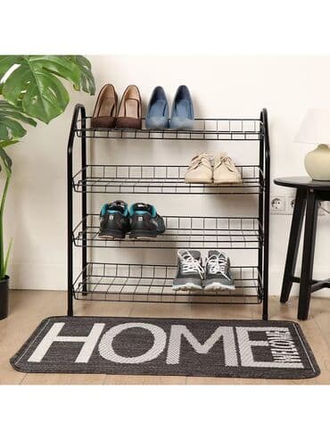Обувница металлическая для обуви в прихожую открытая Производства at lalafo.kg Обувница металлическая для обуви в прихожую открытая Производства