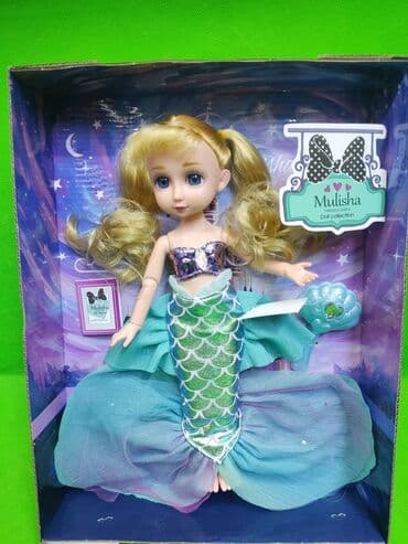 Кукла-русалочка Mulisha Dolls - Серия: Mulisha Doll Collection at lalafo.kg Кукла-русалочка Mulisha Dolls - Серия: Mulisha Doll Collection
