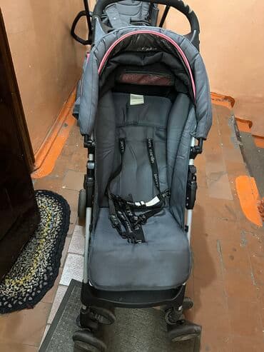 Коляска, цвет - Розовый, Б/у at lalafo.kg Коляска, цвет - Розовый, Б/у