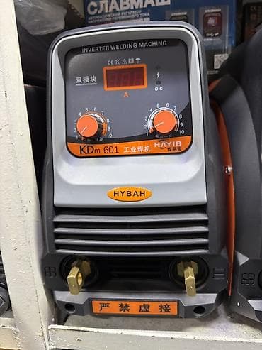 Инверторный сварочный аппарат HYBAH KDm 601 - Тип: инверторный lalafo.kg да Инверторный сварочный аппарат HYBAH KDm 601 - Тип: инверторный