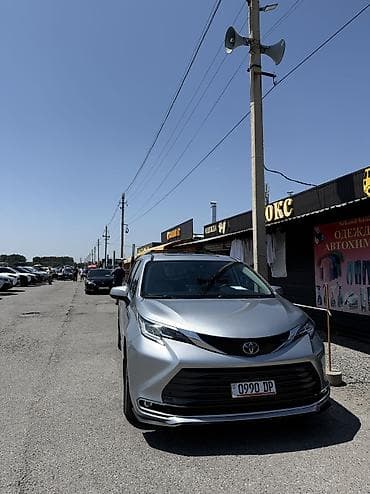 Toyota Sienna: 2022 г., 2.5 л, Автомат, Гибрид, Вэн/Минивэн lalafo.kg да Toyota Sienna: 2022 г., 2.5 л, Автомат, Гибрид, Вэн/Минивэн