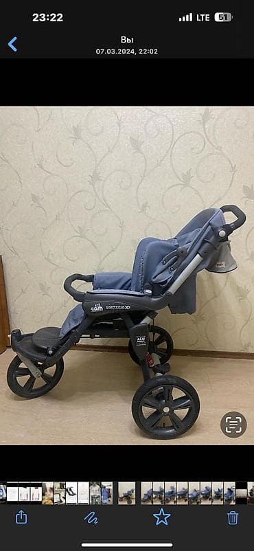 Коляска 3в1 Зимняя,летняя,автокресло Производство Италия,стоила 1000 at lalafo.kg Коляска 3в1 Зимняя,летняя,автокресло Производство Италия,стоила 1000