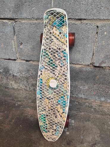 Детский скейт, Пенниборд, Б/у at lalafo.kg Детский скейт, Пенниборд, Б/у