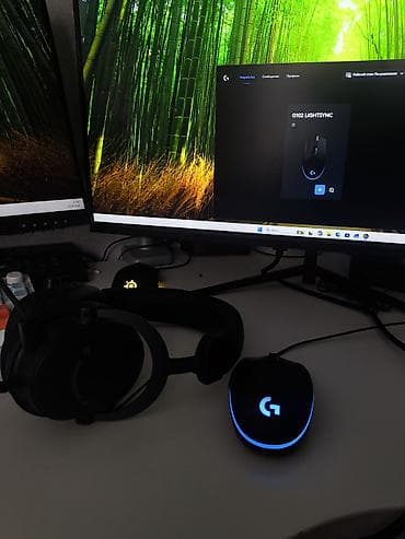 Накладные, Logitech, Б/у, Проводные, Классические at lalafo.kg Накладные, Logitech, Б/у, Проводные, Классические