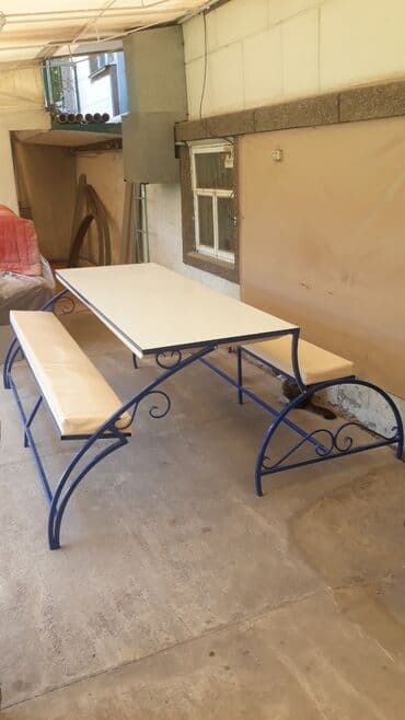 Комплект садовой мебели, Стол at lalafo.kg Комплект садовой мебели, Стол