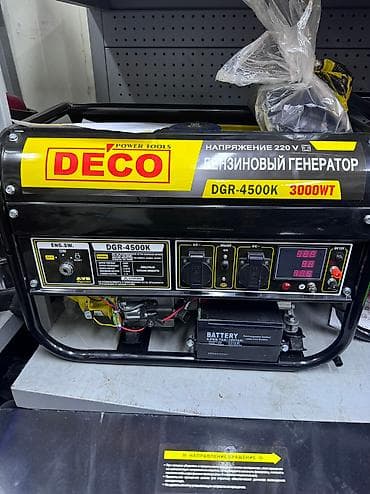 Генераторы deco 2.8 kw Качество высокое бензинный 4 тактный at lalafo.kg Генераторы deco 2.8 kw Качество высокое бензинный 4 тактный