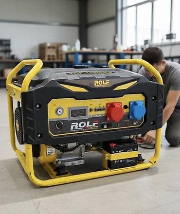 Бензогенератор ROLF TOP-10000ES - Мощный однофазный электрогенератор at lalafo.kg Бензогенератор ROLF TOP-10000ES - Мощный однофазный электрогенератор