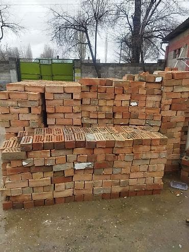 Полнотелый, таблетка, Жженый кирпич, Одинарный, 250×120×65 at lalafo.kg Полнотелый, таблетка, Жженый кирпич, Одинарный, 250×120×65