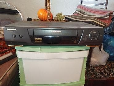Видеомагнитофон Panasonic Super Drive (VHS) - Формат: VHS - Серия at lalafo.kg Видеомагнитофон Panasonic Super Drive (VHS) - Формат: VHS - Серия