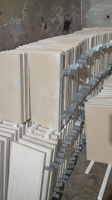 Сары таш Термо травертин 850 сом квадратный метр.качественный с at lalafo.kg Сары таш Термо травертин 850 сом квадратный метр.качественный с