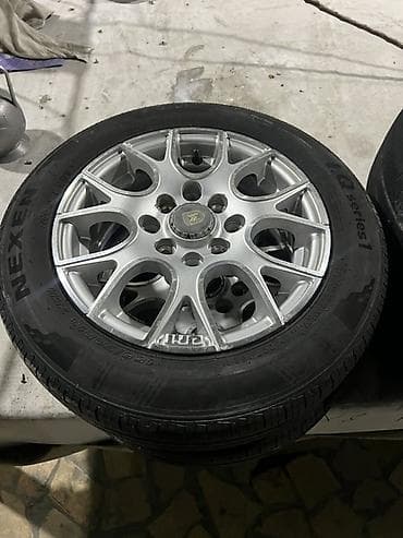 Колеса в сборе 185 / 60 / R 13, Лето, Комплект, Легковые, Литые, отверстий - 4 at lalafo.kg Колеса в сборе 185 / 60 / R 13, Лето, Комплект, Легковые, Литые, отверстий - 4