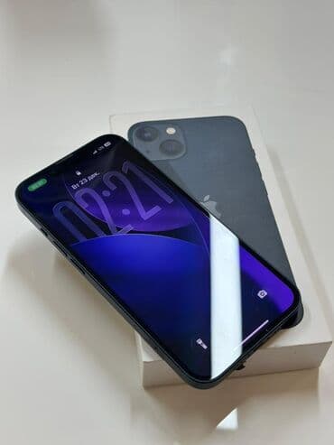 IPhone 13, Б/у, 128 ГБ, Midnight, Коробка, 84 % at lalafo.kg IPhone 13, Б/у, 128 ГБ, Midnight, Коробка, 84 %