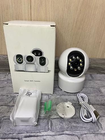 Умная Wi‑Fi камера наблюдения для дома/офиса. Основные возможности: - at lalafo.kg Умная Wi‑Fi камера наблюдения для дома/офиса. Основные возможности: -