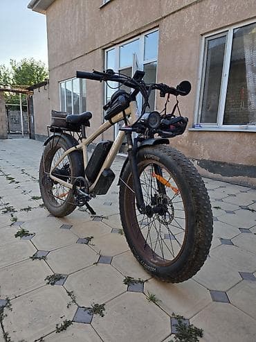 Электровелосипед-фэтбайк с полным комплектом аксессуаров at lalafo.kg Электровелосипед-фэтбайк с полным комплектом аксессуаров
