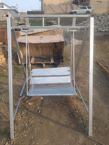 Садовые качели Металл at lalafo.kg Садовые качели Металл