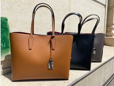 Вместительная сумочка - шопер - идеальное сочетание стиля и at lalafo.kg Вместительная сумочка - шопер - идеальное сочетание стиля и