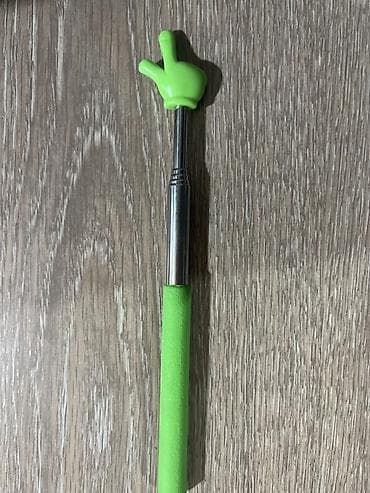 Кол араалар: Выдвижная указка с насадкой-«ладошкой» - Телескопическая конструкция lalafo.kg да — 1 Кол араалар: Выдвижная указка с насадкой-«ладошкой» - Телескопическая конструкция — 1