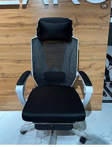 Офис креслолор, Дөңгөлөктүү, түсү - Кара lalafo.kg да Офис креслолор, Дөңгөлөктүү, түсү - Кара