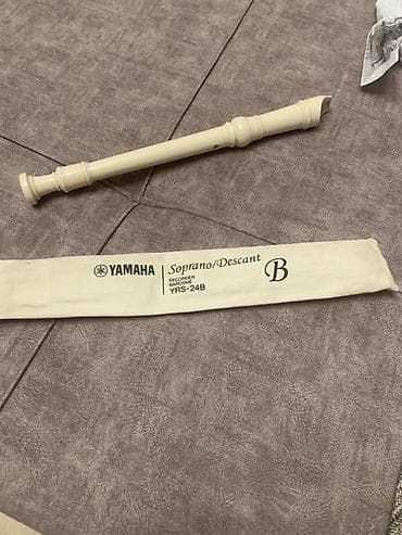 Блокфлейта Yamaha YRS-24B, сопрано (descant), строй C. Учебный at lalafo.kg Блокфлейта Yamaha YRS-24B, сопрано (descant), строй C. Учебный