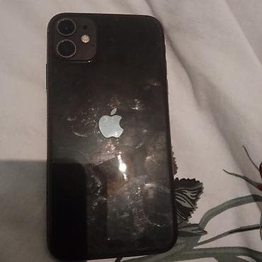 IPhone 11, Б/у, 128 ГБ, Черный at lalafo.kg IPhone 11, Б/у, 128 ГБ, Черный