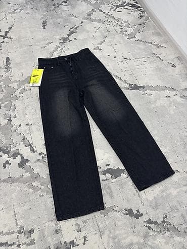 ‼️все новое‼️ заказывал размер не подошел ‼️ 1) черные джинсы на рост at lalafo.kg ‼️все новое‼️ заказывал размер не подошел ‼️ 1) черные джинсы на рост