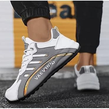 Мужские кроссовки, 43, Новый, цвет - Серый, Самовывоз at lalafo.kg Мужские кроссовки, 43, Новый, цвет - Серый, Самовывоз