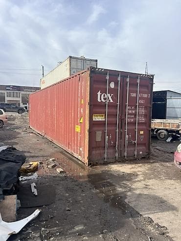 Морской контейнер 40 футов High Cube (приблизительно 12,2 × 2,44 × 2,9 at lalafo.kg Морской контейнер 40 футов High Cube (приблизительно 12,2 × 2,44 × 2,9