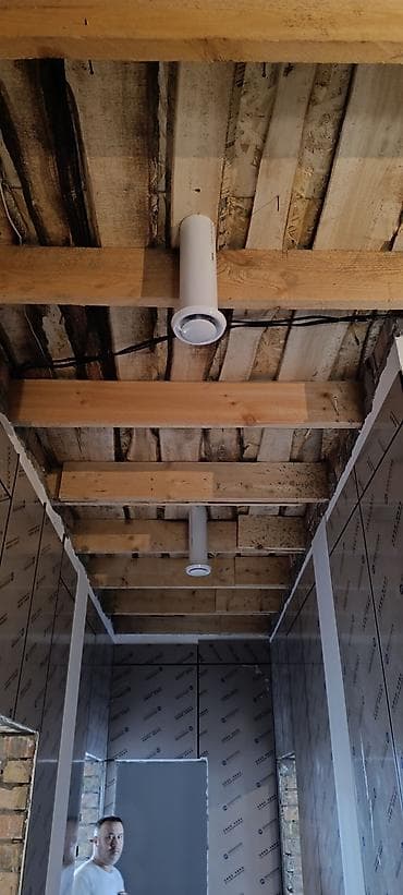 Вентиляция!!! Установка вентиляции в частных домах, в квартирах, кафе at lalafo.kg — 1 Вентиляция!!! Установка вентиляции в частных домах, в квартирах, кафе — 1