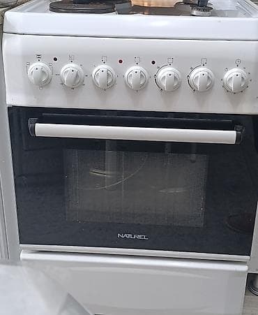 Электрическая плита Naturel с духовкой - Тип: электрическая плита с at lalafo.kg Электрическая плита Naturel с духовкой - Тип: электрическая плита с