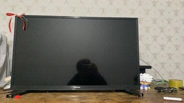 Телевизор Hisense, диагональ около 32–40". Плоская LED‑панель, тонкая at lalafo.kg Телевизор Hisense, диагональ около 32–40". Плоская LED‑панель, тонкая