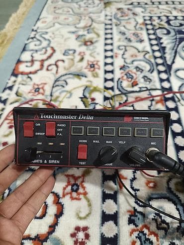 Контроллер сирены и светового оборудования Federal Signal Touchmaster at lalafo.kg Контроллер сирены и светового оборудования Federal Signal Touchmaster