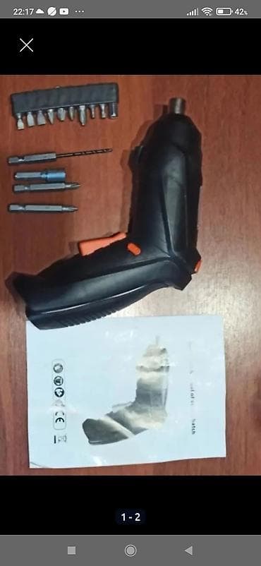 Продам электро отвёртку. трансформер. новый at lalafo.kg Продам электро отвёртку. трансформер. новый