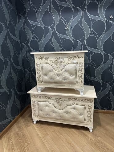 Сундук, Для белья, Другой тип, цвет - Бежевый at lalafo.kg Сундук, Для белья, Другой тип, цвет - Бежевый