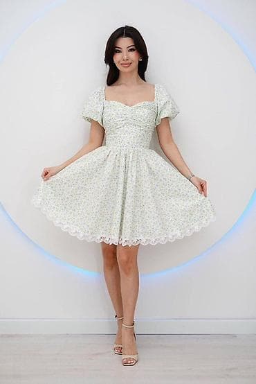 Повседневное платье, Лето, Короткая модель, Хлопок, S, M, Стандарт at lalafo.kg Повседневное платье, Лето, Короткая модель, Хлопок, S, M, Стандарт
