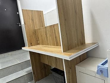 Офисный стол, Новый, Нерегулируемый, цвет - Коричневый, Прямоугольный, ЛДСП, Самовывоз, Бесплатная доставка, Платная доставка at lalafo.kg Офисный стол, Новый, Нерегулируемый, цвет - Коричневый, Прямоугольный, ЛДСП, Самовывоз, Бесплатная доставка, Платная доставка