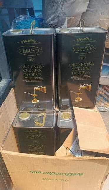 Оливковое масло в жестяных канистрах 5 л. Доступные варианты (как на at lalafo.kg Оливковое масло в жестяных канистрах 5 л. Доступные варианты (как на