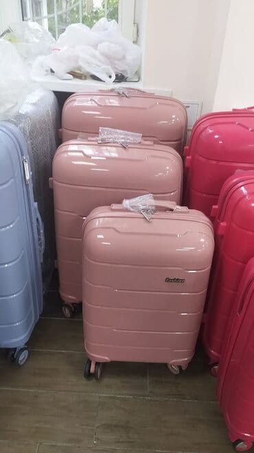 Чемодандар: Чемодан, Жаңы, Материалы: Полиэстер, Кичинекей (40 л чейин), Коду бар кулпу lalafo.kg да — 2 Чемодандар: Чемодан, Жаңы, Материалы: Полиэстер, Кичинекей (40 л чейин), Коду бар кулпу — 2