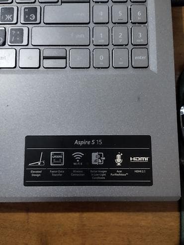 Ноутбуки Microsoft: Acer Aspire 5 15 (серия A5), Основные характеристики: - Экран Full at lalafo.kg — 2 Ноутбуки Microsoft: Acer Aspire 5 15 (серия A5), Основные характеристики: - Экран Full — 2