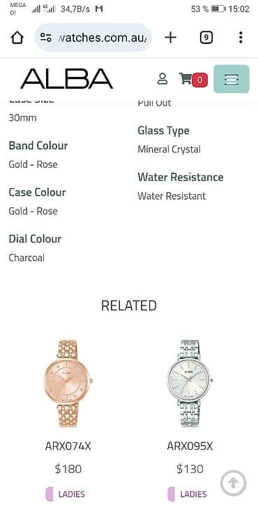 Часы женские ALBA очень красивые, стильные покупались за рубежем lalafo.kg да — 2 Часы женские ALBA очень красивые, стильные покупались за рубежем — 2