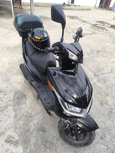 Скутер M8 electric (надпись на борту) черного цвета. Основные at lalafo.kg Скутер M8 electric (надпись на борту) черного цвета. Основные