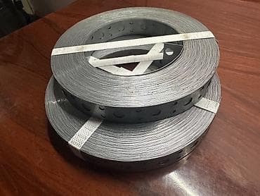 Перфорированная оцинкованная монтажная лента в рулонах at lalafo.kg Перфорированная оцинкованная монтажная лента в рулонах