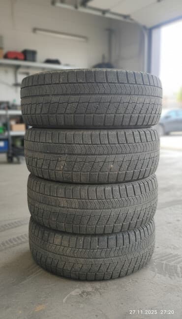 Комплект зимняя шина. 215/55/16.сумма 9000 сом. ватсап номер 0, 705 at lalafo.kg Комплект зимняя шина. 215/55/16.сумма 9000 сом. ватсап номер 0, 705