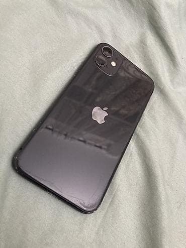 IPhone 11, Б/у, 64 ГБ, Черный, Чехол, 75 % at lalafo.kg IPhone 11, Б/у, 64 ГБ, Черный, Чехол, 75 %