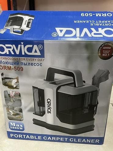 Моющий пылесос ORVICA ORM-509 — компактный переносной очиститель at lalafo.kg Моющий пылесос ORVICA ORM-509 — компактный переносной очиститель