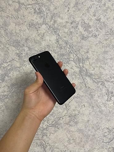 IPhone 7 Plus, Б/у, 128 ГБ, Черный, Защитное стекло, 95 % at lalafo.kg IPhone 7 Plus, Б/у, 128 ГБ, Черный, Защитное стекло, 95 %