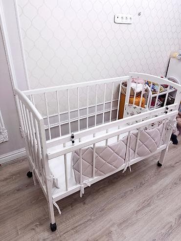 Продаются детские кроватки. Б/у Есть в разборном виде, есть в at lalafo.kg Продаются детские кроватки. Б/у Есть в разборном виде, есть в
