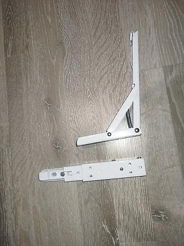 Кродам откидные кронштейны для стола или полки да поцарапаны но пока at lalafo.kg Кродам откидные кронштейны для стола или полки да поцарапаны но пока